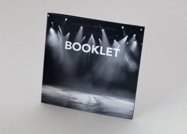 booklet till en digipak